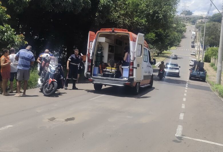 Queda de bicicleta deixa adolescente ferido no Jardim Dona Francisca
