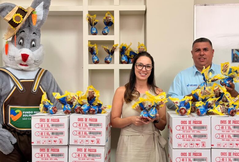 2ª Páscoa Solidária arrecada ovos de chocolate para crianças em vulnerabilidade em São Carlos