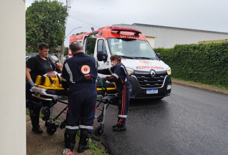 Motociclista fica ferido após queda na Vila Elizabeth