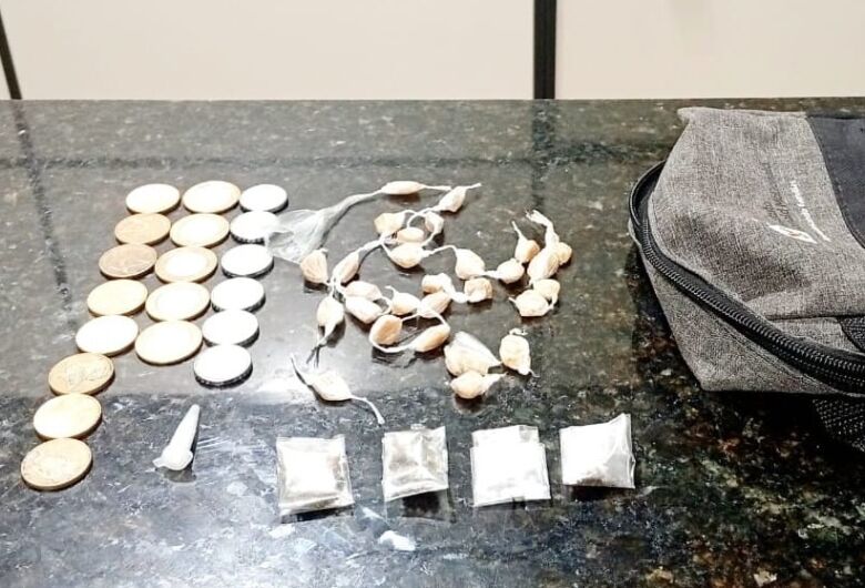 Homem é preso por tráfico e diz que vendia drogas para pagar dívida de R$ 7 mil