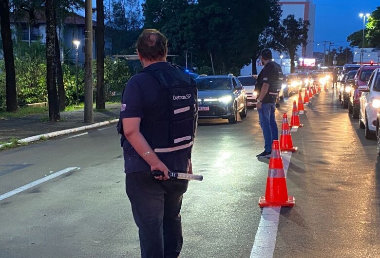 Polícia Militar e Detran-SP realizam Operação Direção Segura Integrada na Avenida São Carlos