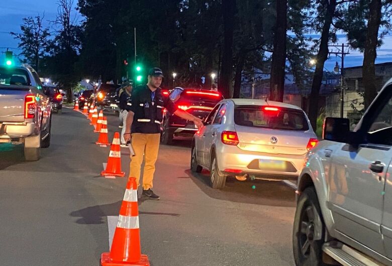 São Carlos registra 12 recusas ao bafômetro em operação contra alcoolemia