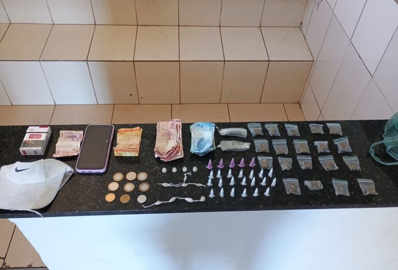 GCM prende acusado de tráfico de drogas no Jardim Cruzado 