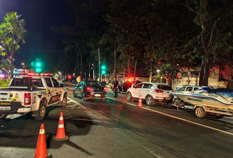 Operação de alcoolemia é realizada na Avenida São Carlos