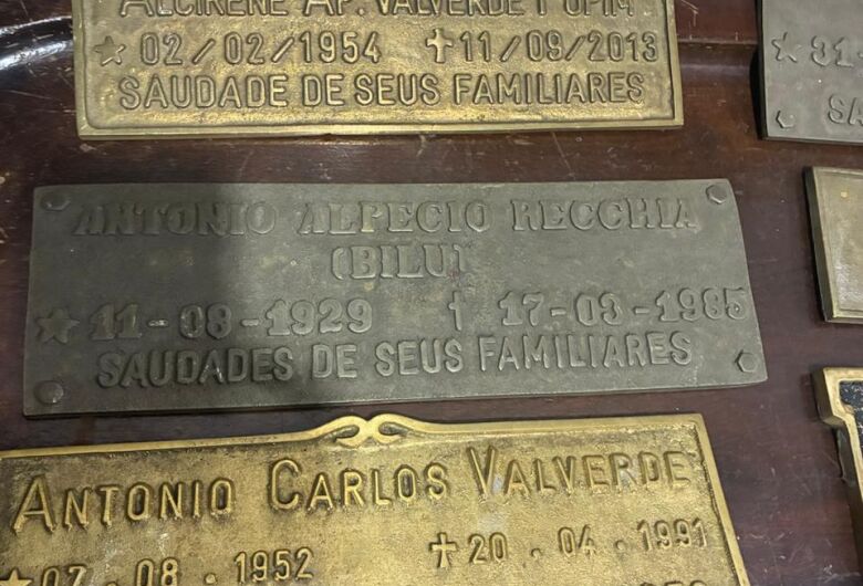 Suspeito é preso pela GCM com 31 peças de bronze furtadas de túmulos no Nossa Senhora do Carmo