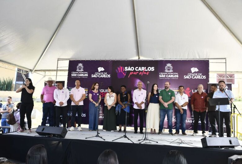 Câmara de São Carlos assume protagonismo no enfrentamento à violência contra a mulher com o evento “São Carlos por Elas”