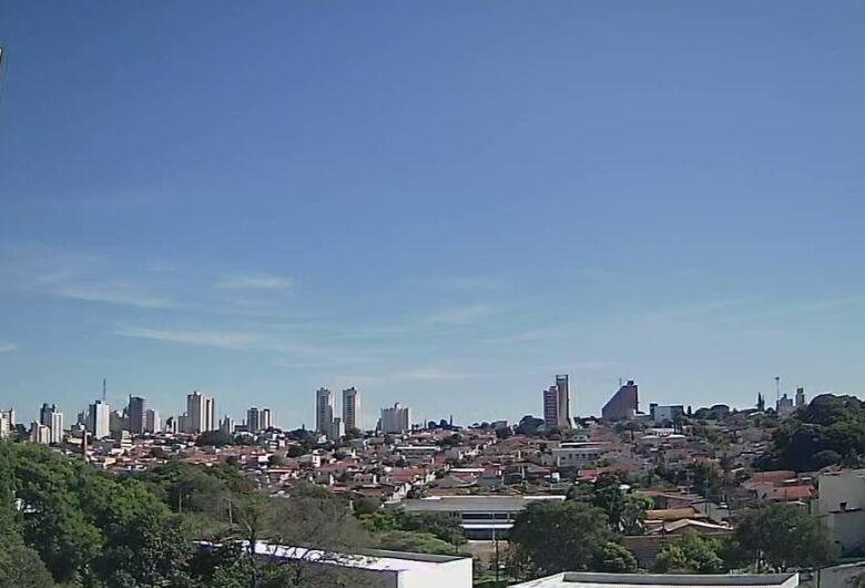 Previsão aponta tempo firme até a próxima sexta-feira