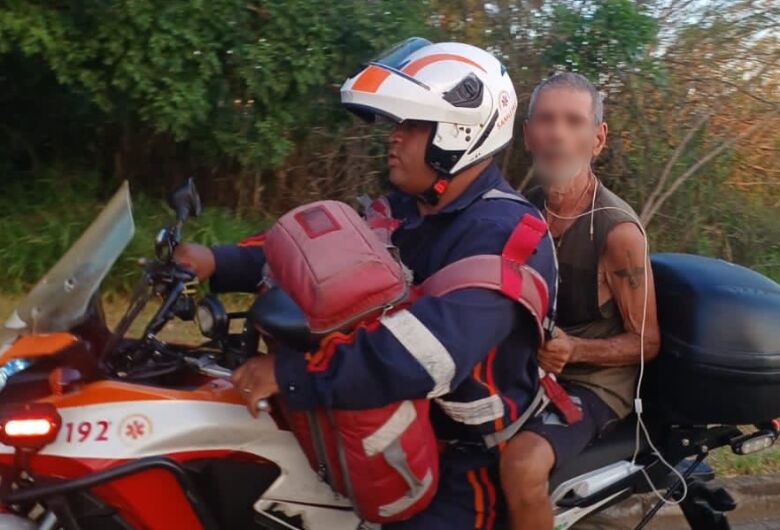Ciclista de 70 anos é resgatado pelo SAMU após passar mal em trilha no Cerrado da UFSCar