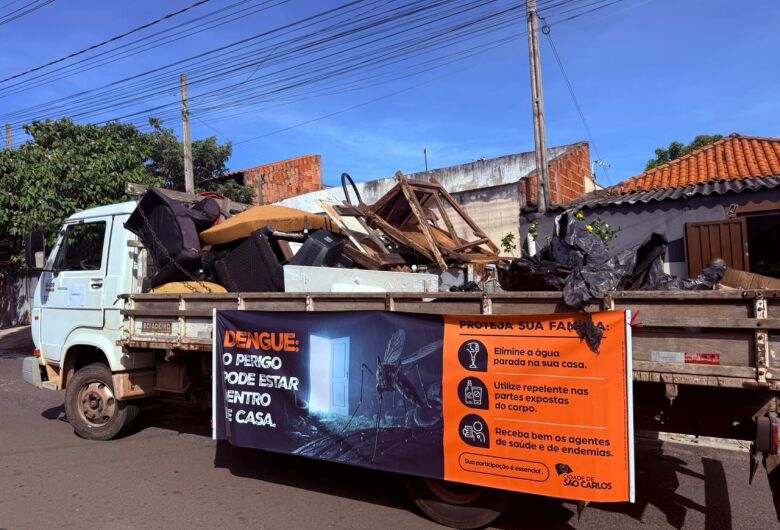 Mutirão contra a dengue será realizado neste sábado no São Carlos VIII