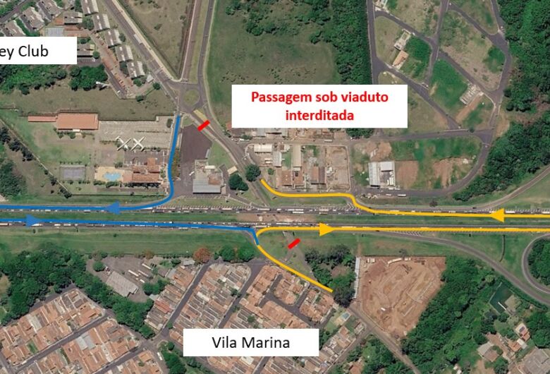 Viaduto do Jockey Club será interditado nesta terça-feira das 6 às 18 horas