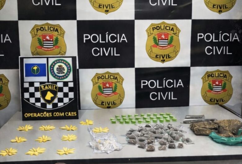 DISE apreende drogas escondidas em terreno próximo a escola em São Carlos