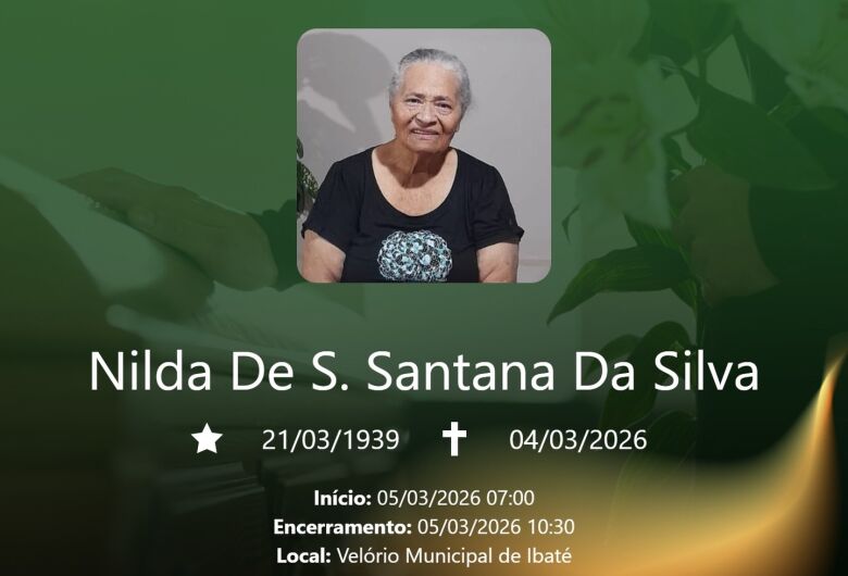 Grupo Santa Cruz informa nota de falecimento