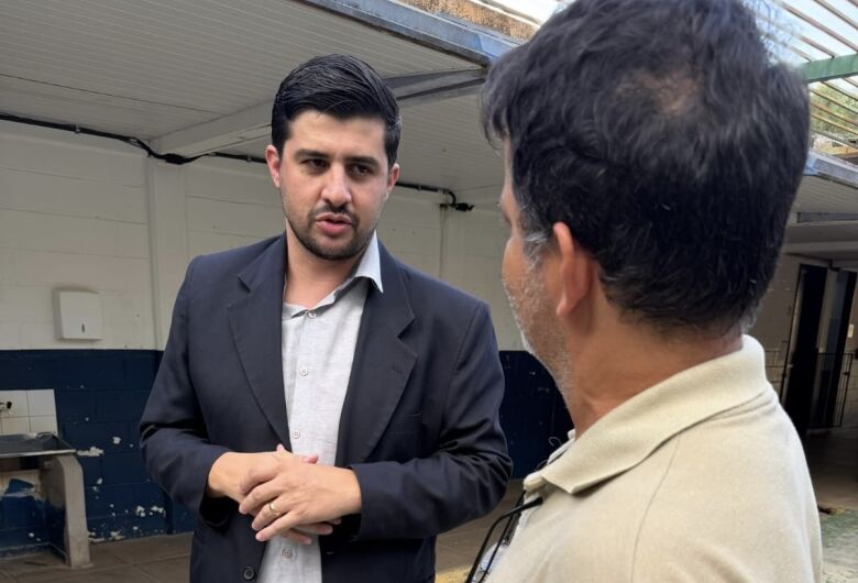 Vereador Bruno Zancheta visita CEMEI Dário Rodrigues no Cidade Aracy