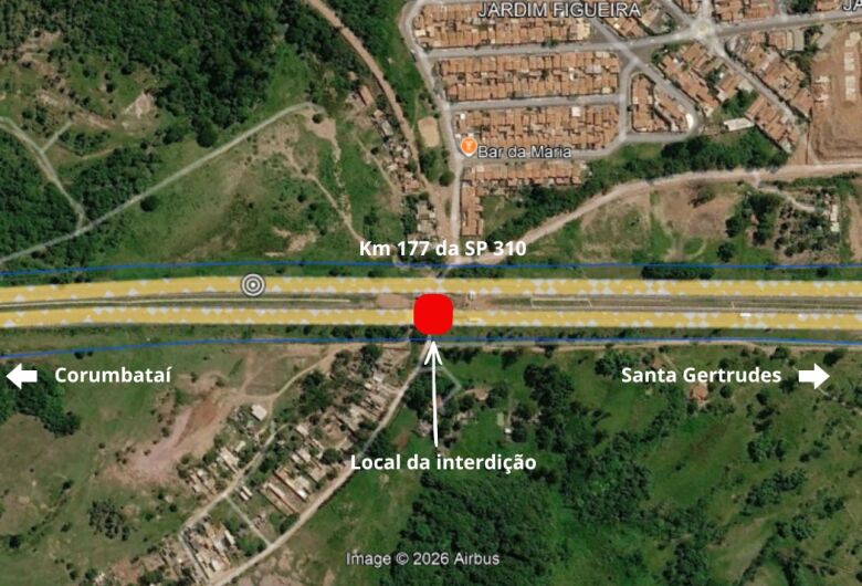 SP 310 terá faixa interditada para obras em viaduto em Rio Claro