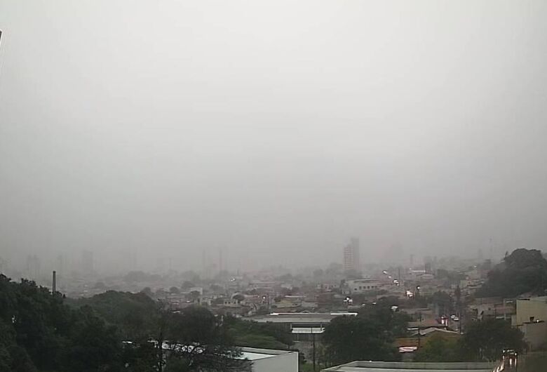 Tempo chuvoso continua nos próximos dias em todo o Estado de São Paulo