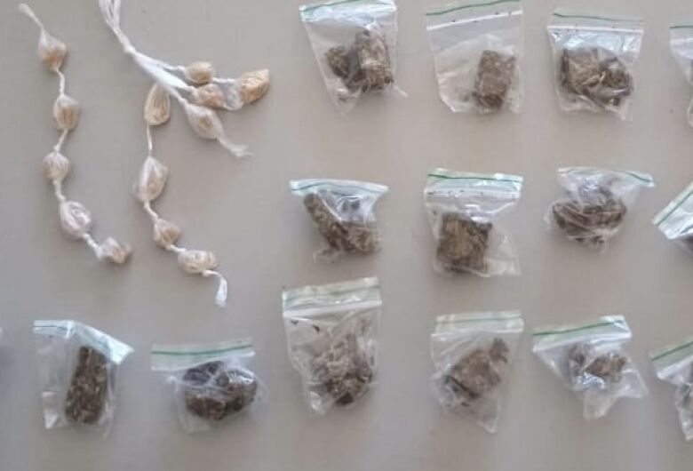 GCM apreende drogas durante patrulhamento no Jardim Cruzado