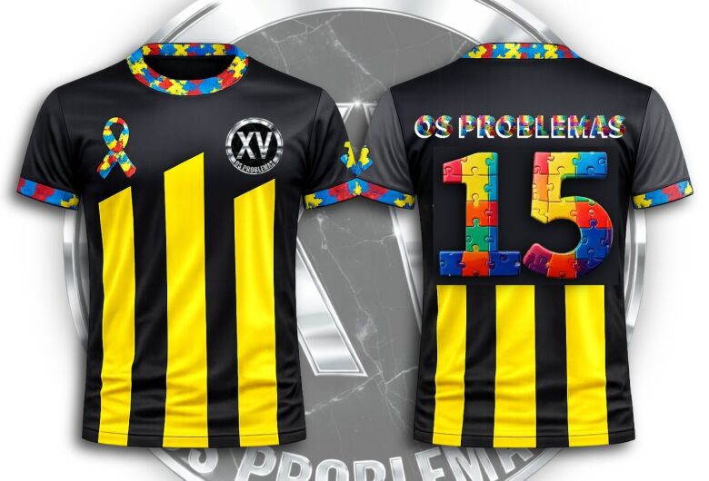 Time de futsal de Itirapina lança uniforme em apoio à conscientização sobre o autismo