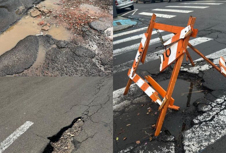 Jùlio Cesar cobra providências sobre serviços de tapa-buracos em São Carlos