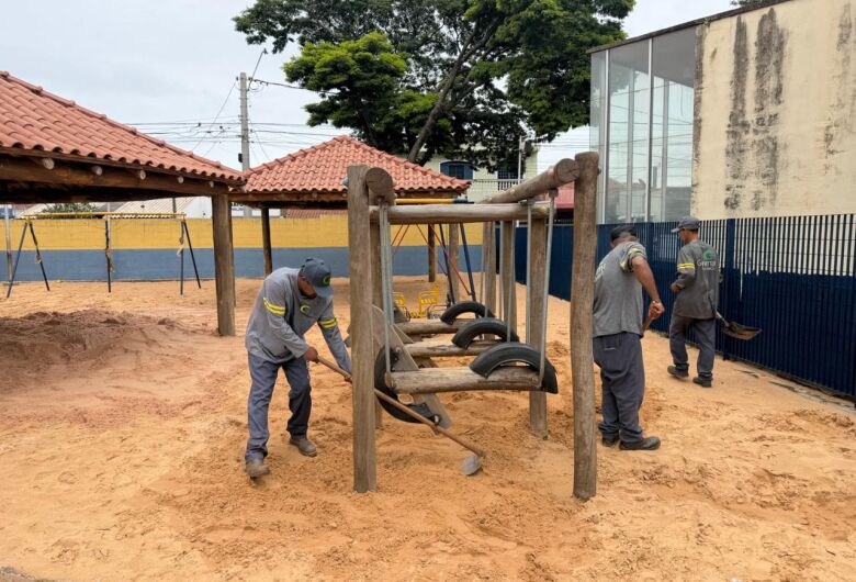 Roselei Françoso vistoria CEMEI na Vila Prado e determina ações de limpeza e manutenção