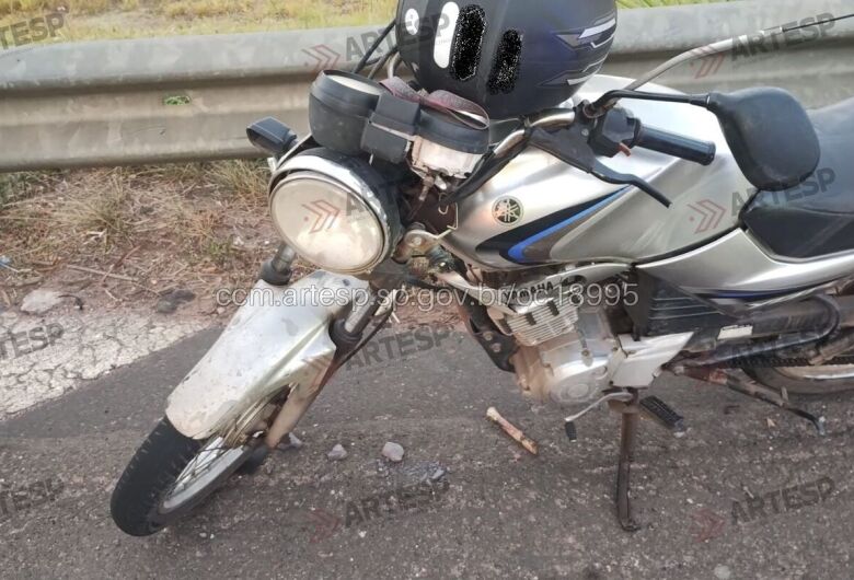 Motociclista morre após acidente na Rodovia Washington Luís