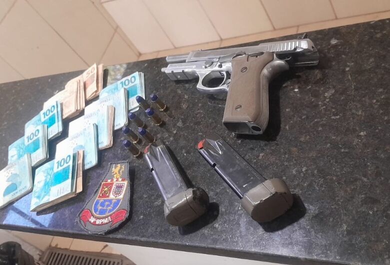 Homem é preso por porte ilegal de arma após ocorrência de violência doméstica no Cidade Aracy