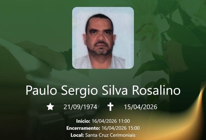 Grupo Santa Cruz informa notas de falecimento