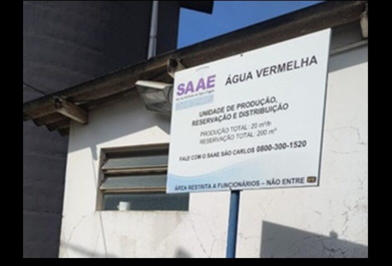 SAAE realiza reparo em sistema e pode afetar abastecimento em Água Vermelha