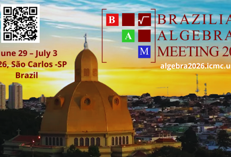 Maior encontro de álgebra do Brasil será realizado em São Carlos; inscrições abertas