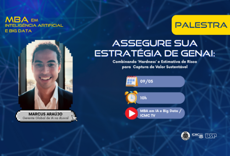 USP São Carlos promove palestra sobre riscos regulatórios e estratégias em inteligência artificial