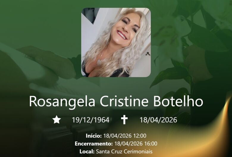 Grupo Santa Cruz informa notas de falecimento