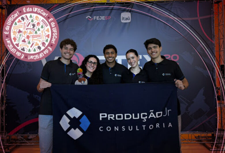 Produção Jr da UFSCar é eleita a melhor empresa júnior de São Paulo no Vórtex 2026