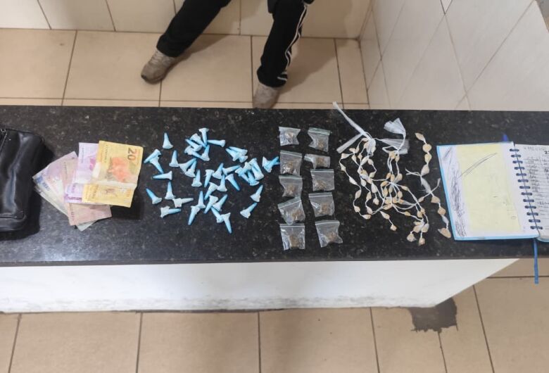 Homem é preso por tráfico de drogas no São Carlos 1