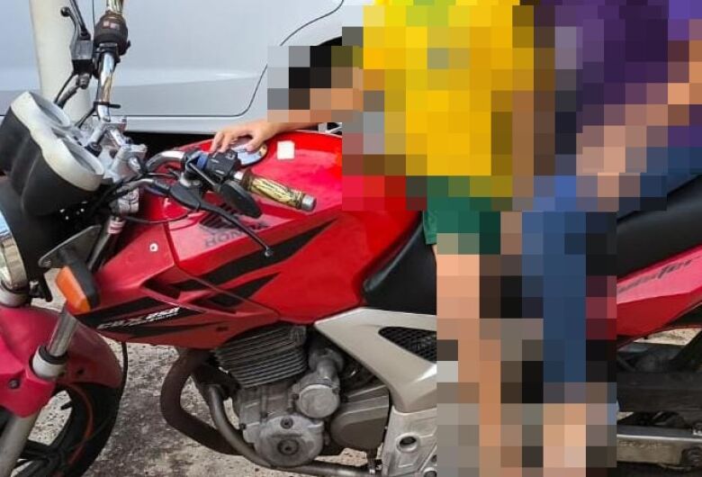 Moto é furtada em frente a residência no Jardim Beatriz; proprietário pede ajuda