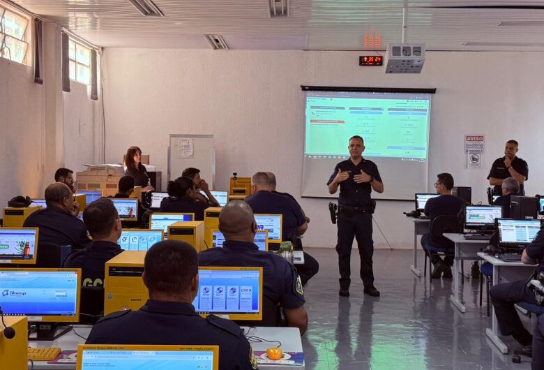 Guarda Municipal inicia treinamento para implantação do sistema SINESP CAD com participação de dezenas de municípios