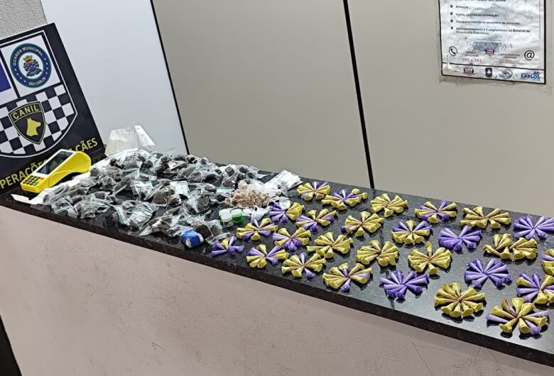 Canil da Guarda Municipal localiza drogas no Planalto Verde