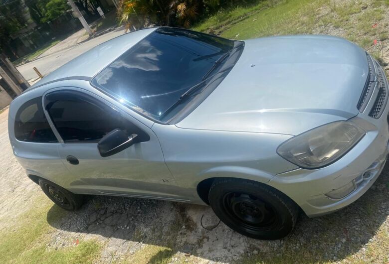 Celta furtado em 2023 volta a circular em São Carlos com placa adulterada