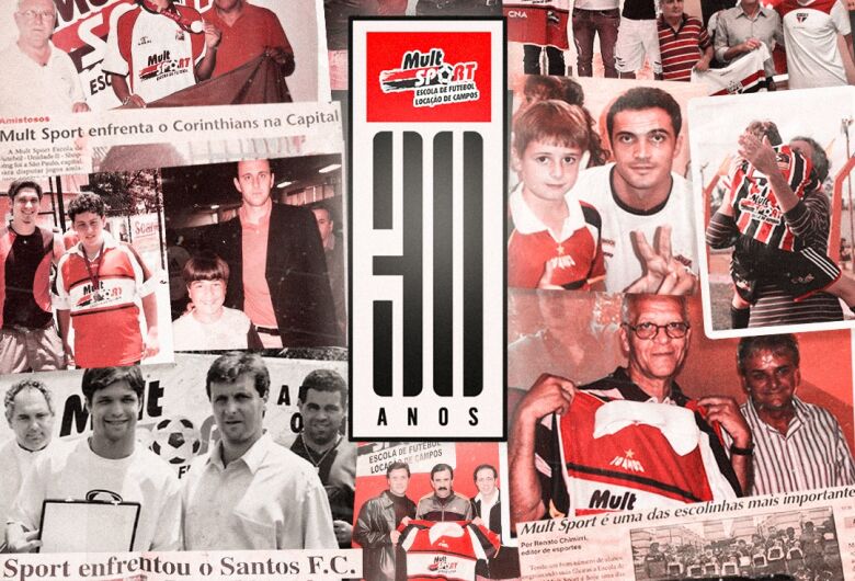 Mult Sport celebra 30 anos de história e projeta futuro promissor na formação esportiva