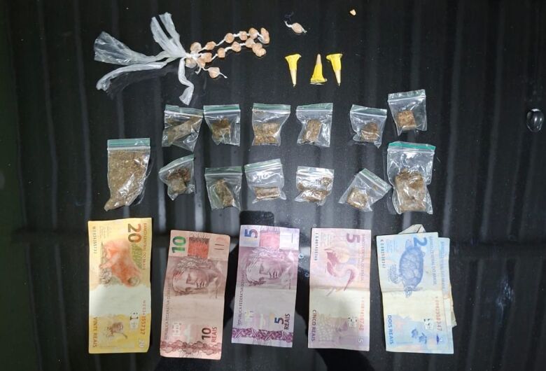 Suspeito é detido por tráfico de drogas pela GCM em Ibaté