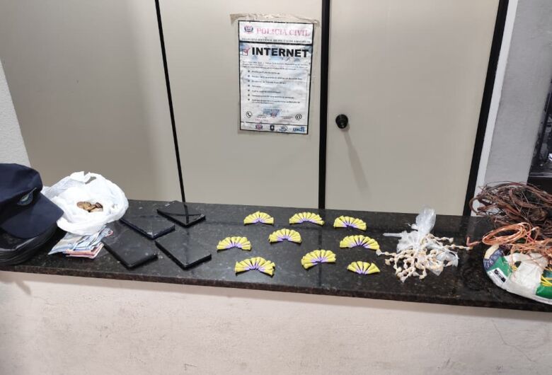 Casal é detido por tráfico de drogas no Cidade Jardim