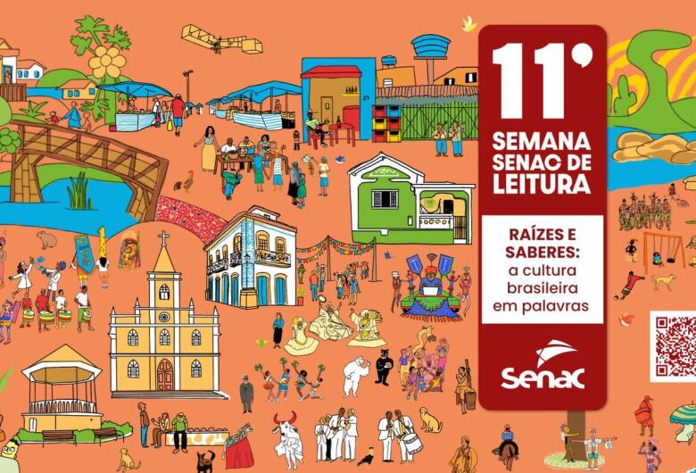 Semana Senac de Leitura oferece programação gratuita de 27 a 30 de abril