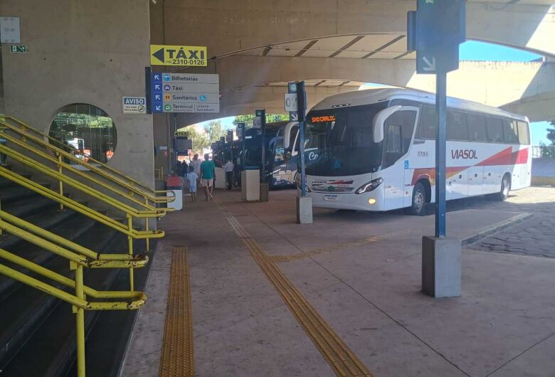 Mais de 13 mil passageiros passarão pelo Terminal Rodoviário