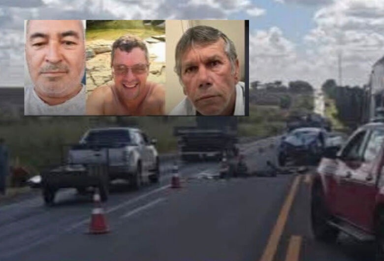 Três pessoas morrem após acidente em rodovia da região 