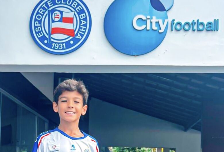Aluno da Mult Sport, Luquinhas de 9 anos é aprovado pelo Bahia