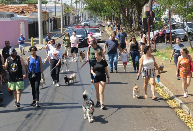 12ª Cãominhada acontece neste domingo na rua Larga