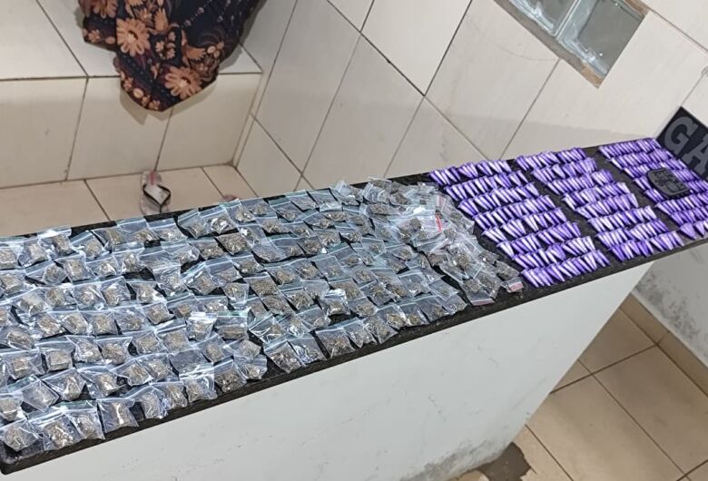 GAM apreende drogas após tumulto e resistência no Jacobucci