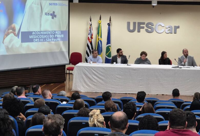 São Carlos lidera região no Mais Médicos com 64 profissionais