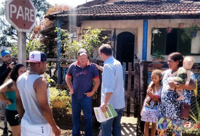 Netto Donato visita Cidade Aracy e Água Vermelha