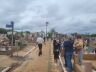 Movimento intenso no cemitério Nossa Senhora do Carmo