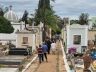 Movimento intenso no cemitério Nossa Senhora do Carmo