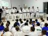 Aproximadamente 100 alunos participaram do exame realizado na noite de segunda-feira